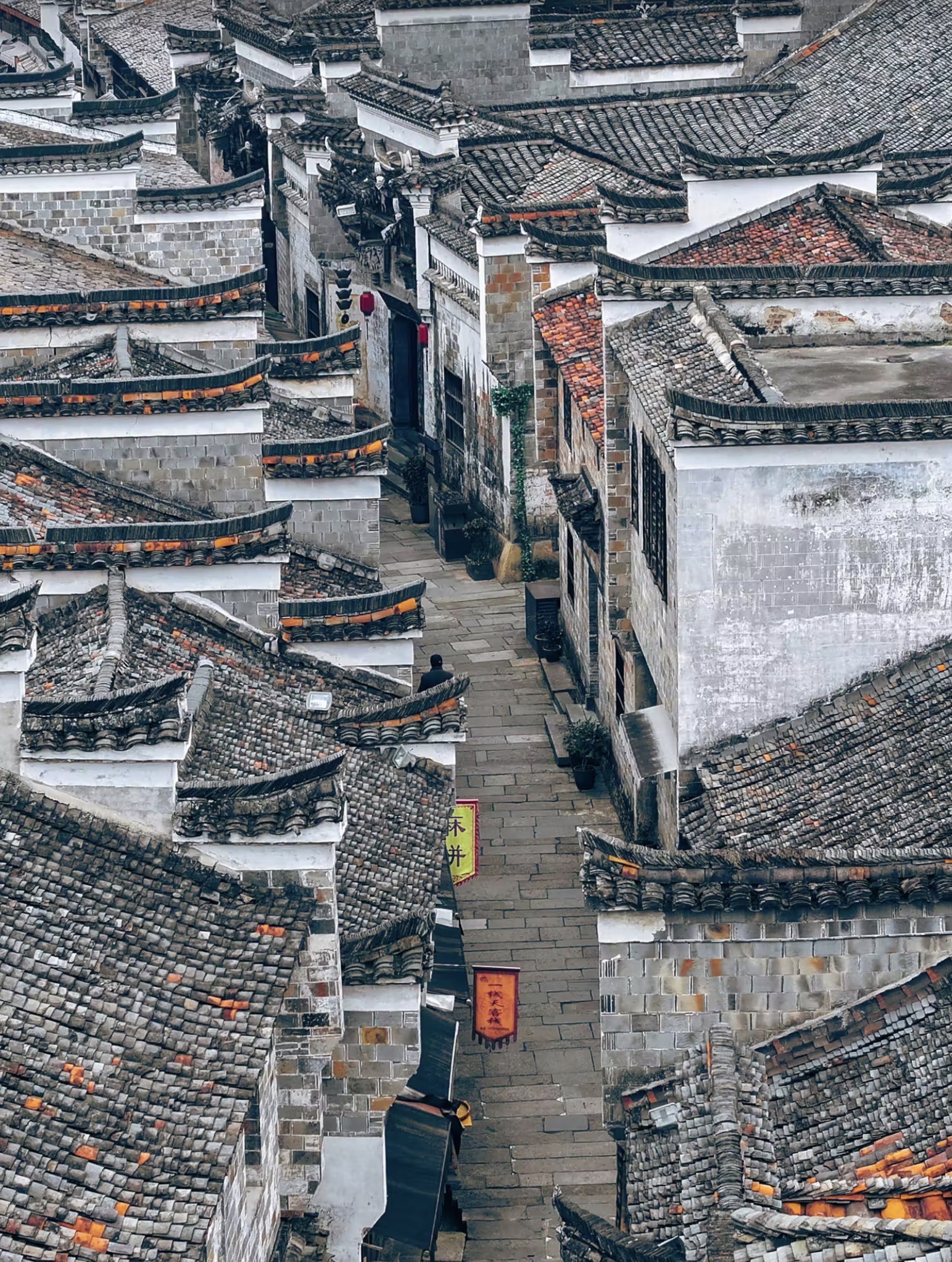 Historic town scenery in Jiangshan